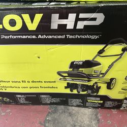 Ryobi 40v hp brushless cultivator/tiller kit $350 (financing available) 