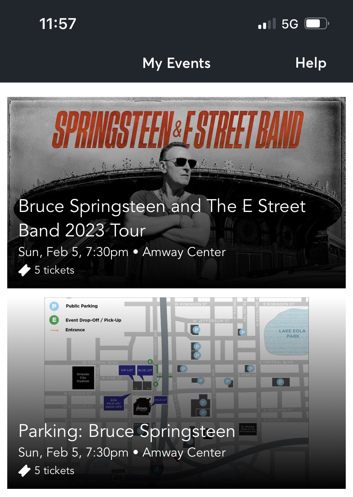 Bruce Springsteen Tickets