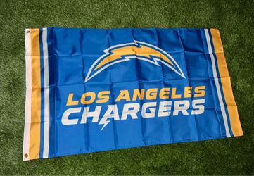 Chargers flag size 5’x3’