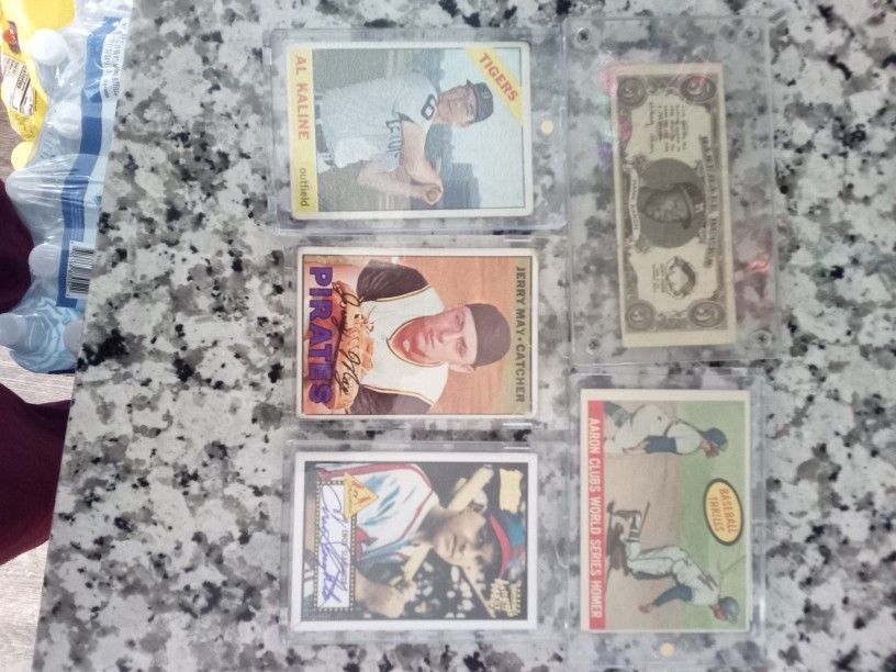 Cards Vintage Hank Arron An More