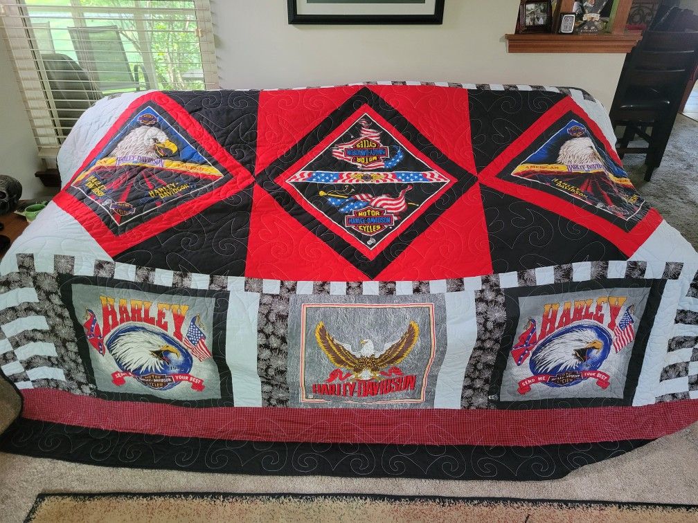 Harley Davidson Quilt