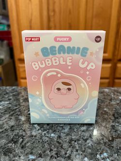 Blind box Mystrey POP MART Beanie Bubble Up .  (1 in box) Never opened.  .  100% Authentic.  Smoke free home.  I have more available,