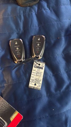 2019 Chevy Bolt Key Fobs – Set of 2