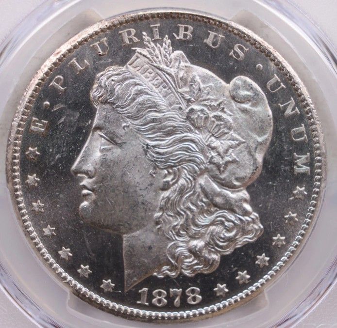 1878-CC Morgan Silver Dollar.