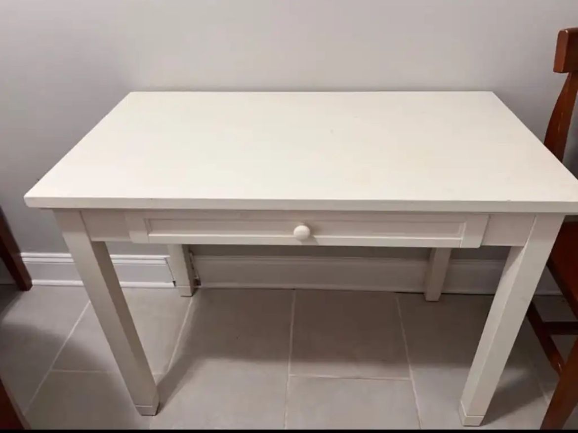 Pottery Barn White Desk
