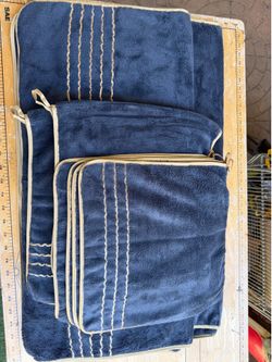 Bathroom microfiber towels 8pc