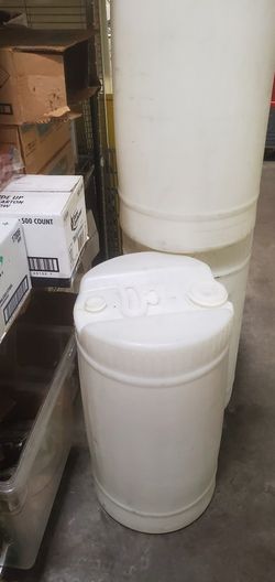 15 Gallon Food, Water, Gas Storage Prepper Jug