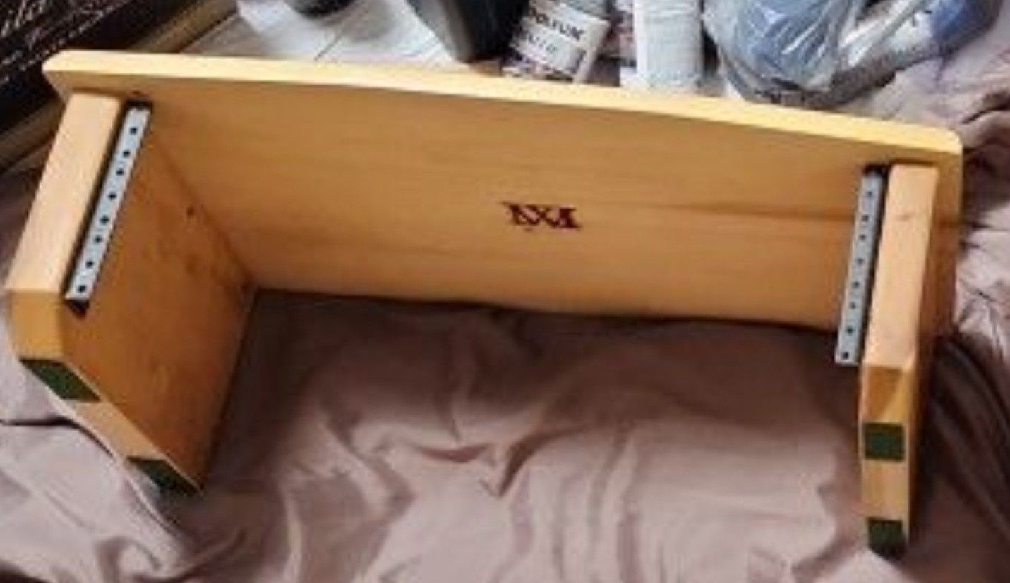 wood and hardware costs more in parts!!! monk solid poplar wood equip rack×