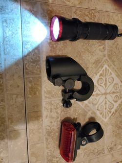 Bicycle headlight combo