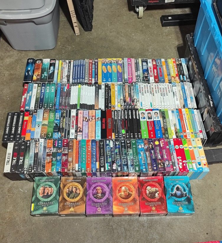 TV Series On DVD - 190 Total