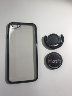 iPhone 7 & 8 Plus case, pop socket and car mount