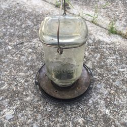 Mason Jar Bird Feeder