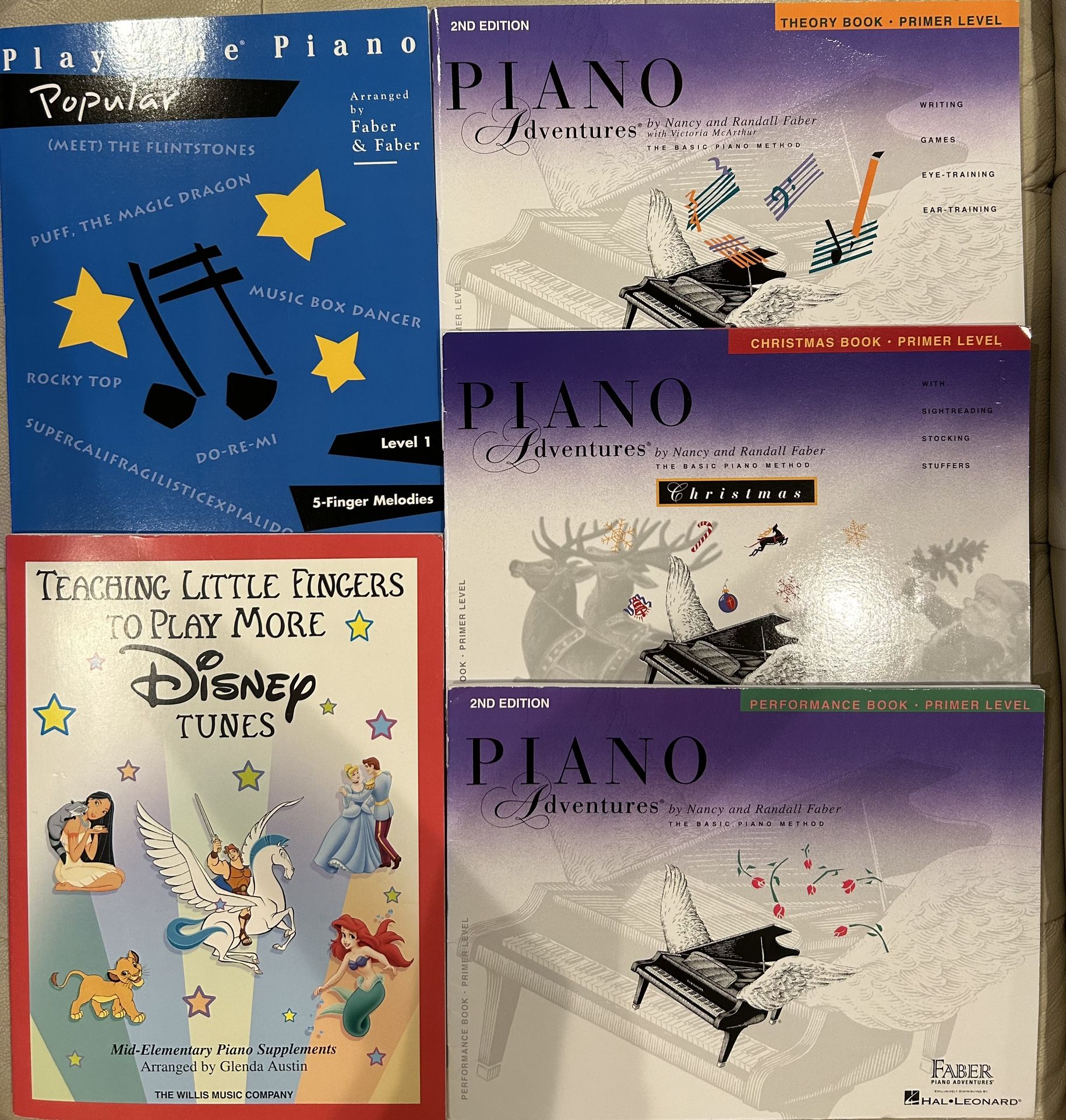 Piano Adventures Books Playtime Piano Faber Disney