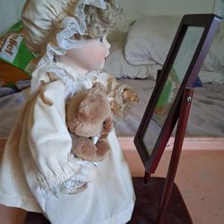 Doll In Mirror 