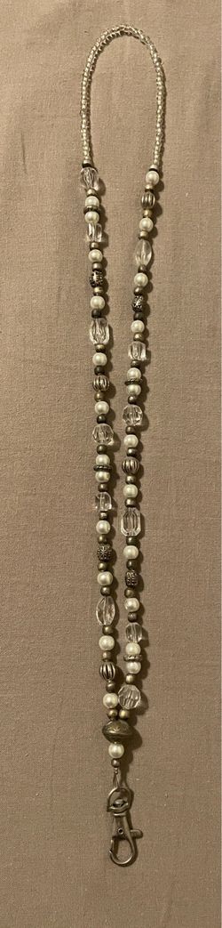 Beaded lanyard