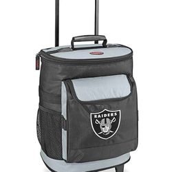 Las Vegas Raiders Rolling Cooler with Wheels