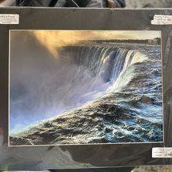 Niagara Falls Canada Ready to Frame 16x20 Matted Art Print
