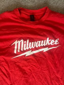 Milwaukee Tool Logo Red T-Shirt