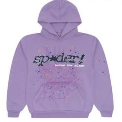 Sp5der Hoodie Açaí Purple