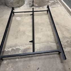 Adjustable Metal Bed Frame raling for twin and full size bed 