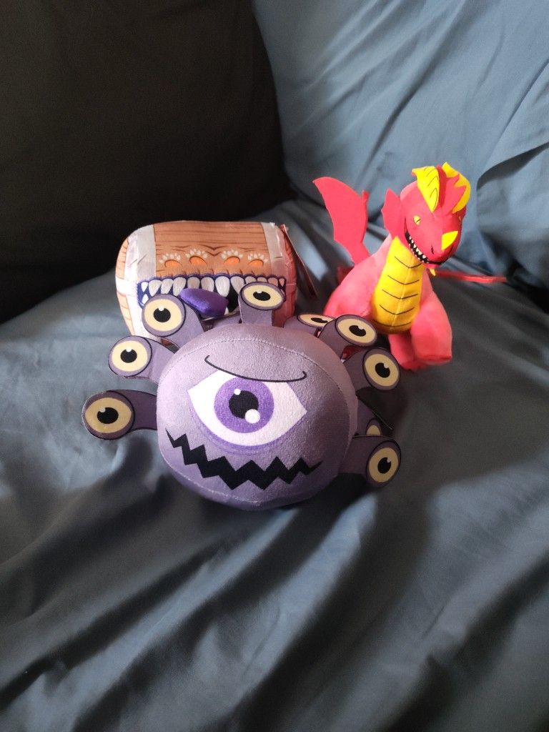 Stranger Things Dungeon And Dragons Plushies Bundle