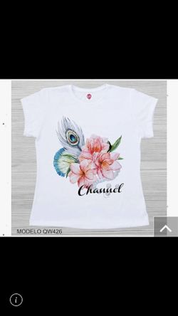 Two T-shirt’s large Chanel