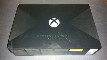 Xbox one X Project Scorpio Edition