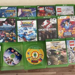 $20 Each, Some Never Used. Xbox One Games