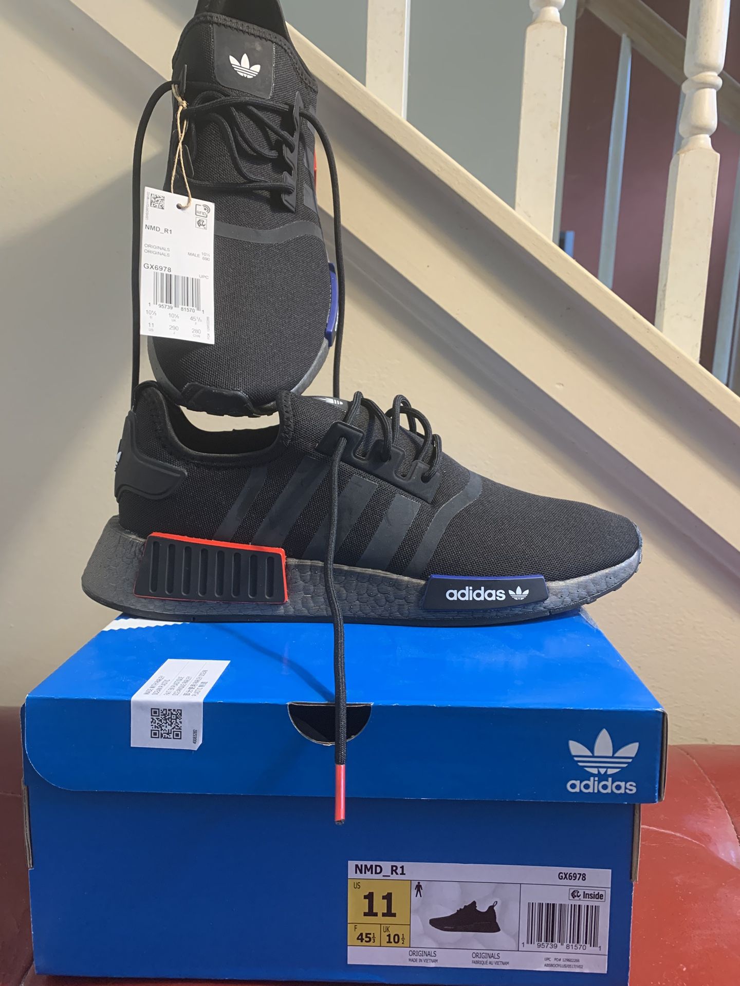 New NMD R1 R_1 In Box Size 11