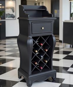 Gothic style wine rack