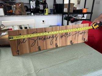Stocking Hanger/ mailbox holder with key
