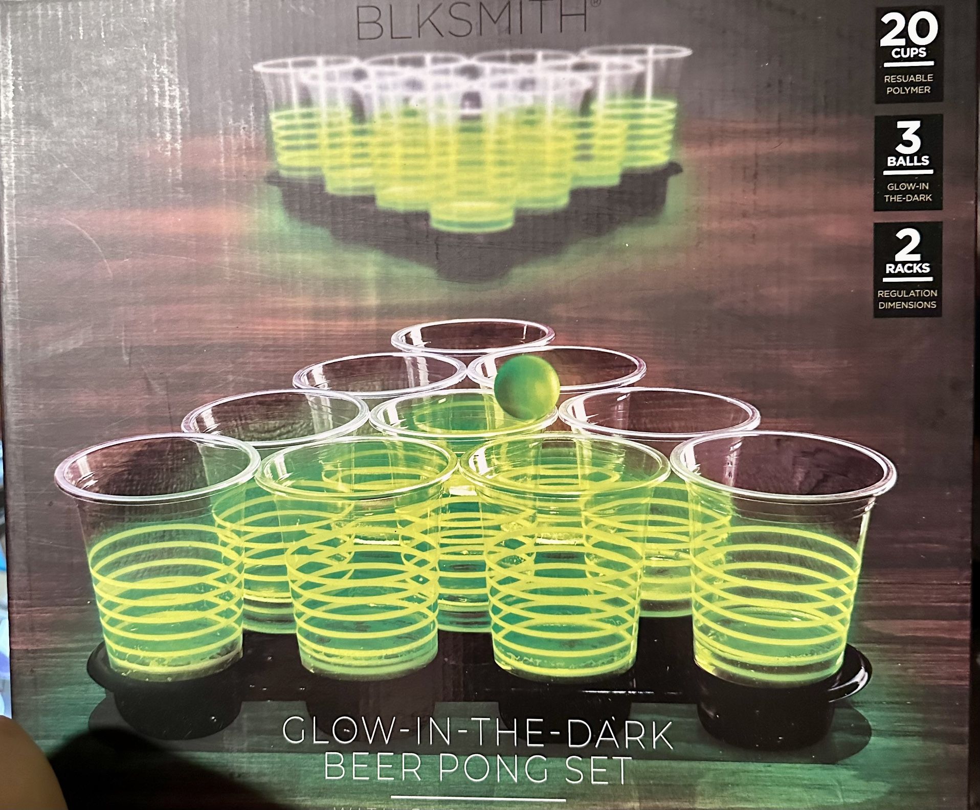 Glow In The Dark Beer Pong