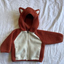 Columbia 3-6m baby Fox fleece jacket
