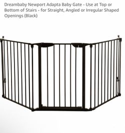Baby gate adaptive for various openings!