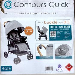 Contours Quick Lightweight Travel Toddler / Baby Stroller