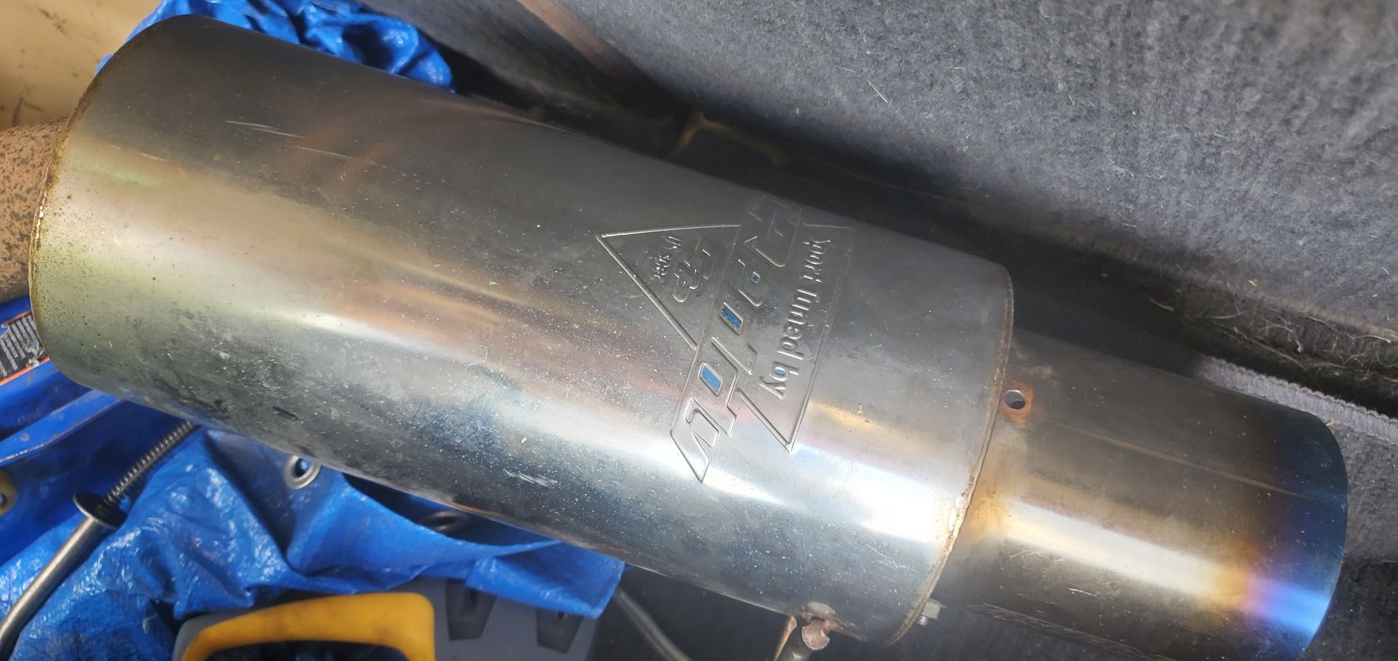 Greddy exhaust Muffler,,Axle Back