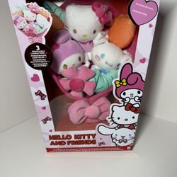 Hello Kitty and Friends - 12-inch Plush Valentine’s Bouquet - 9 Plush Included