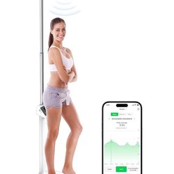 Arboleaf Digital Ultrasonic Height & Weight Smart Scale