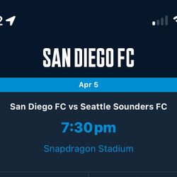 San Diego FC vs. Seattle Sounders 