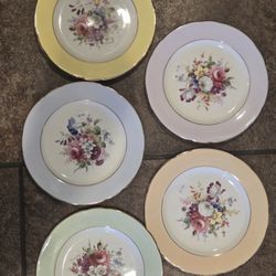 Hammersley And Co Bone China Set Of 6