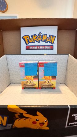 Pokemon TCG 30th Anniversary Booster Bundle (Sealed) *Read Disc*