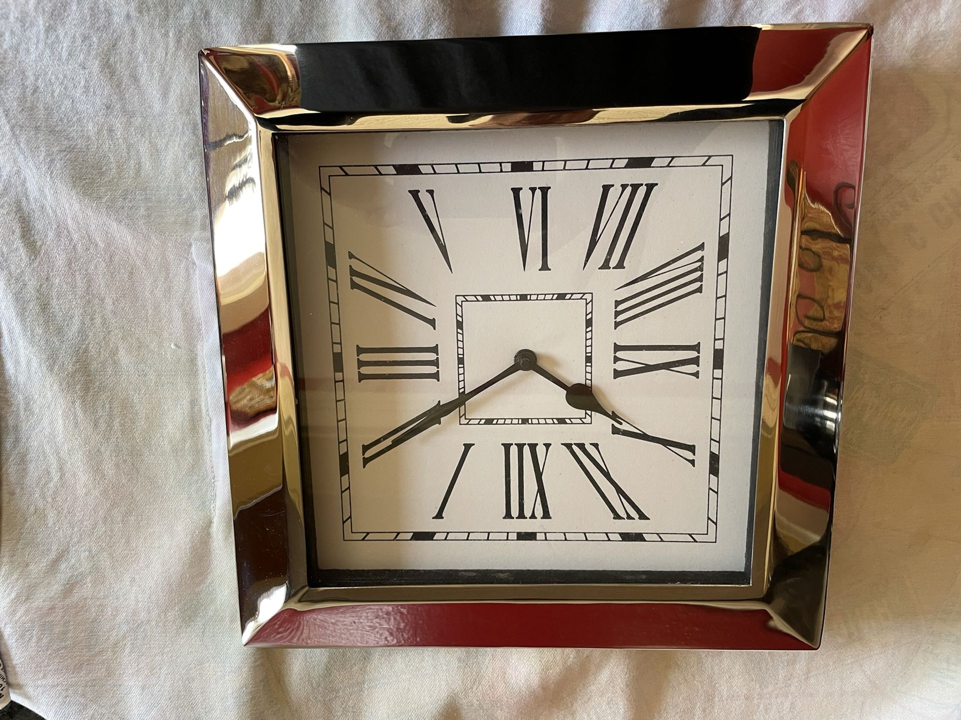 Silver Clock