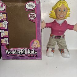 Mr. Wonderful Kids Girl Talking 13” Doll