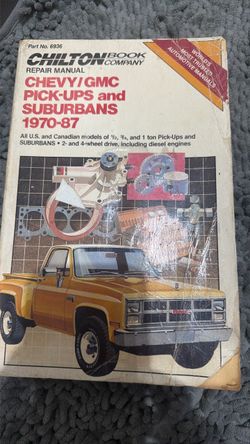 Repair manual Used Vintage