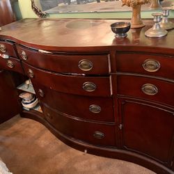 Antique Dining Server Set. 