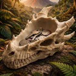 Prehistoric Dragon Skull Catch-All 