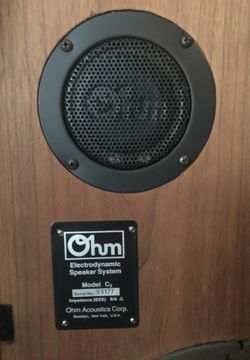 Ohm c2 best sale speakers