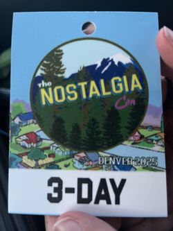 Nostalgia Con Day Pass