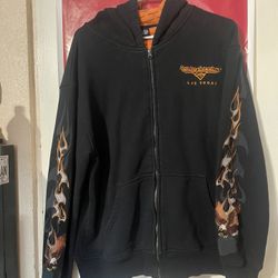 harley davidson zip up