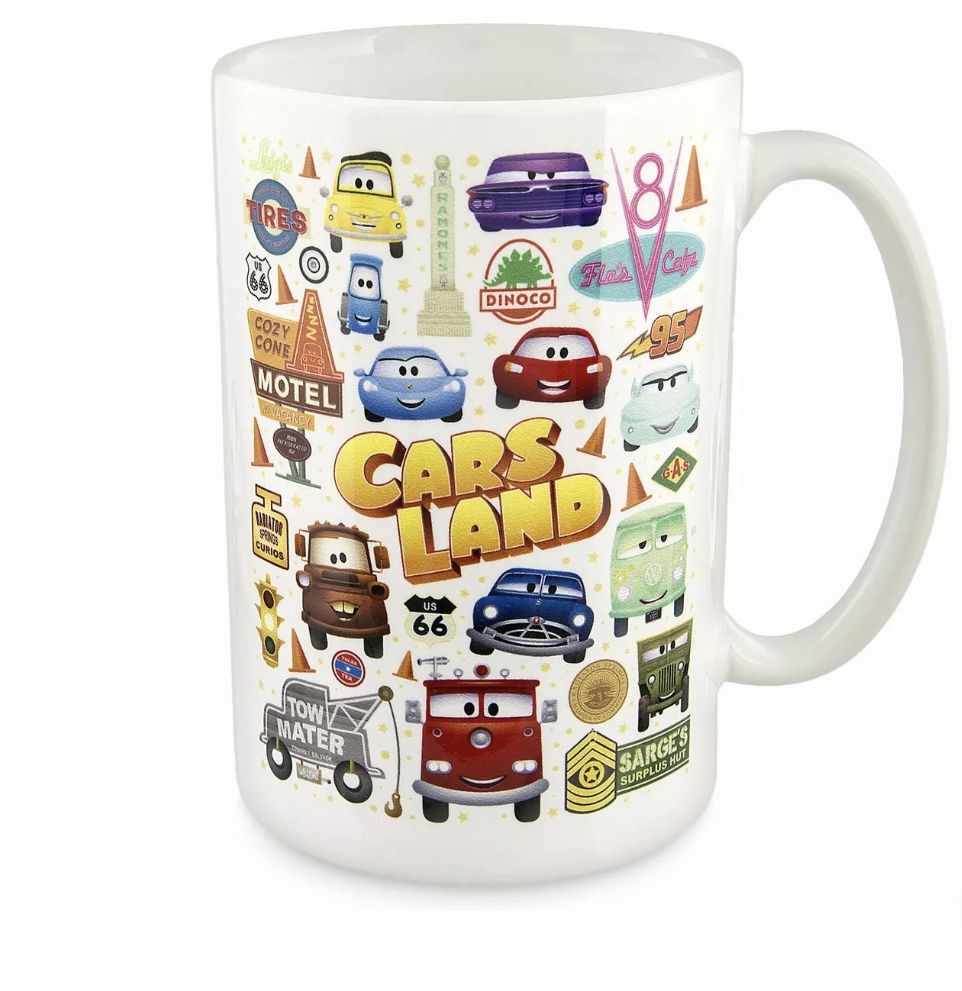 Disney Cars Land ceramic mug